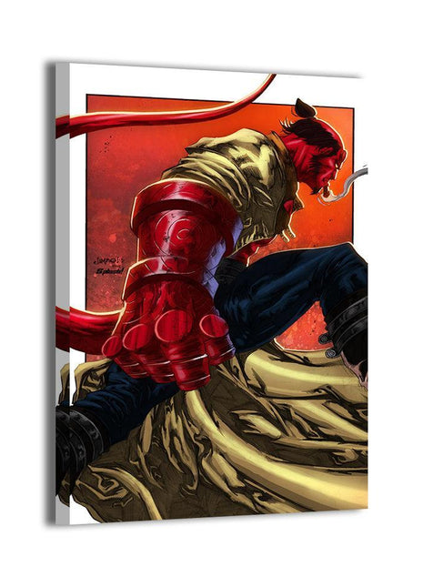 Hellboy Wall Art | Ultra-HD Acrylic, Metal & Canvas Print - Snapping Turtle Gallery