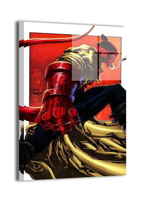 Hellboy Wall Art | Ultra-HD Acrylic, Metal & Canvas Print - Snapping Turtle Gallery