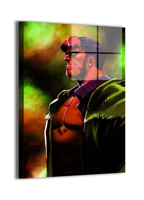 Hellboy Wall Art | Comic Fan Art | Snapping Turtle Gallery - Snapping Turtle Gallery