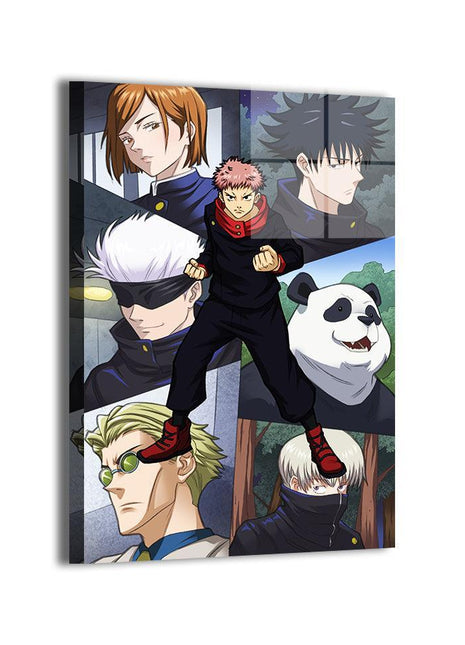 Jujutsu Kaisen Gojo Itadori Wall Art | HD Acrylic, Metal & Canvas - Snapping Turtle Gallery