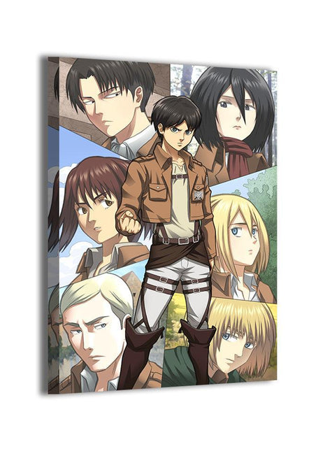 Heros of Attack on Titan Wall Art | STGCollection [variant_option1] Print, Premium Wall Art by Snapping Turtle Gallery