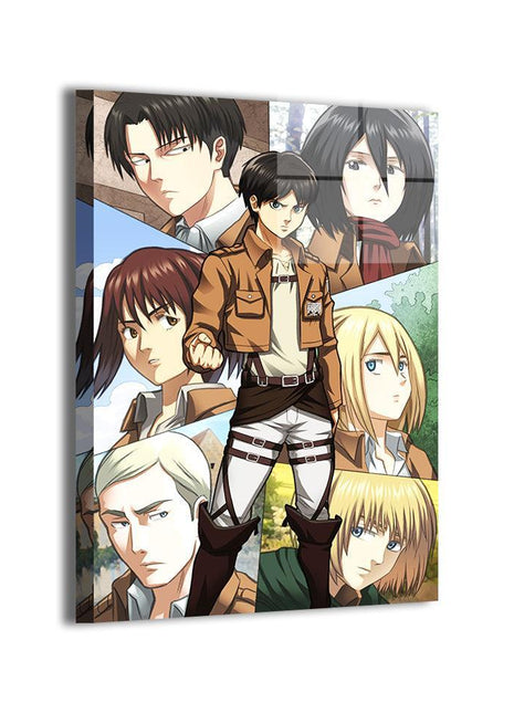 Heros of Attack on Titan Wall Art | STGCollection [variant_option1] Print, Premium Wall Art by Snapping Turtle Gallery