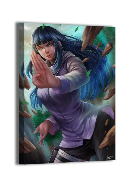 Hinata Wall Art | Byakugan Bloom | Snapping Turtle Gallery [variant_option1] Print, Premium Wall Art by Snapping Turtle Gallery