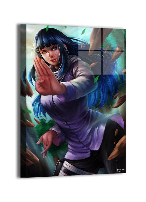 Hinata Wall Art | Byakugan Bloom | Snapping Turtle Gallery [variant_option1] Print, Premium Wall Art by Snapping Turtle Gallery