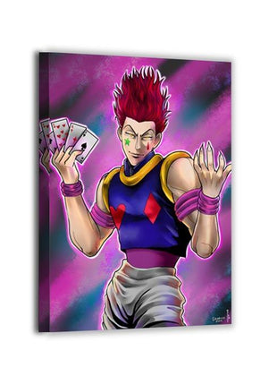 Hisoka Wall Art | Hunter x Hunter Fan Art | Snapping Turtle Gallery [variant_option1] Print, Premium Wall Art by Snapping Turtle Gallery