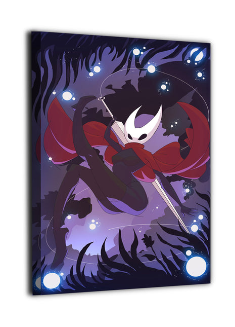 Hornet Wall Art | Hollow Knight Silksong Acrylic, Metal & Canvas - Snapping Turtle Gallery