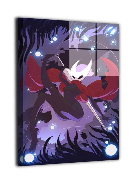 Hornet Wall Art | Hollow Knight Silksong Acrylic, Metal & Canvas - Snapping Turtle Gallery