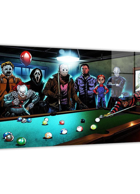 Horror Villains Wall Art | The Killers Table | Snapping Turtle Gallery - Snapping Turtle Gallery