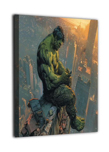 Hulk Wall Art | Marvel Ultra-HD Acrylic, Metal & Canvas Print - Snapping Turtle Gallery