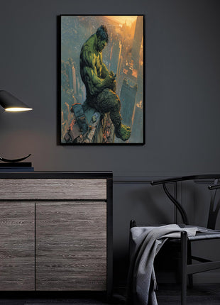 Hulk Wall Art | Marvel Ultra-HD Acrylic, Metal & Canvas Print - Snapping Turtle Gallery