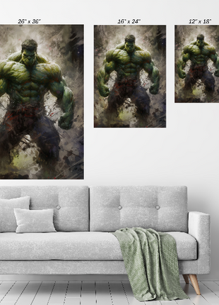 Hulk Wall Art | Marvel Ultra-HD Acrylic, Metal & Canvas Print - Snapping Turtle Gallery