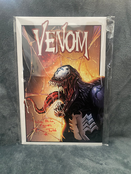 Venom signed by voice Tony Todd