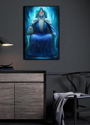 Ice King Wall Art | Adventure Time HD Acrylic, Metal & Canvas Print - Snapping Turtle Gallery