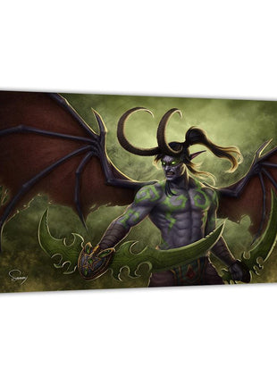Illidan Stormrage Wall Art | WoW HD Acrylic, Metal & Canvas Prints - Snapping Turtle Gallery