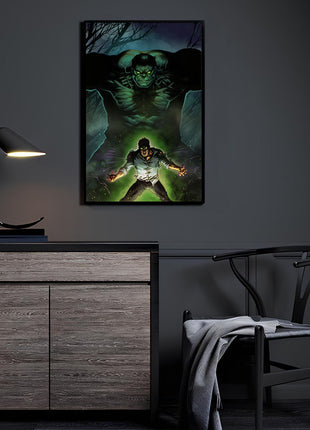 Immortal Hulk Wall Art | Marvel Ultra-HD Acrylic, Metal & Canvas Print - Snapping Turtle Gallery