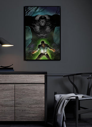 Gray Hulk Wall Art | Immortal Hulk Marvel HD Acrylic, Metal & Canvas - Snapping Turtle Gallery
