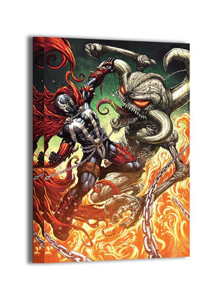 Infernal Duel | Spawn Fan Art | Snapping Turtle Gallery - Snapping Turtle Gallery