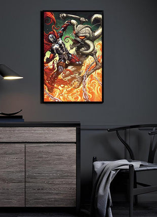 Infernal Duel | Spawn Fan Art | Snapping Turtle Gallery - Snapping Turtle Gallery