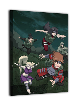Ino Shikamaru Choji Wall Art | Naruto Acrylic, Metal & Canvas - Snapping Turtle Gallery