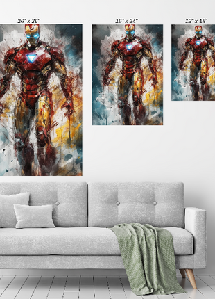Iron Man Wall Art | Marvel Ultra-HD Acrylic, Metal & Canvas Print - Snapping Turtle Gallery