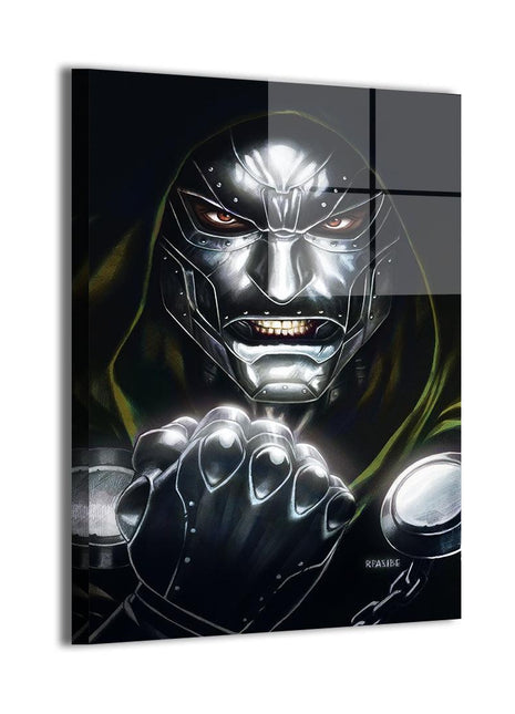 Iron Tyrant Ascendant Original artwork featuring Doctor Doom, Marvel wall art.