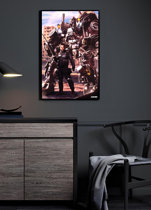 Ironhide Transformers Art | Acrylic, Metal & Canvas [variant_option1] Print, Premium Wall Art by Snapping Turtle Gallery