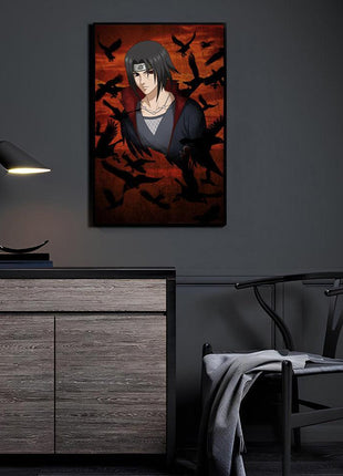 Itachi Naruto Art | Acrylic, Metal & Canvas [variant_option1] Print, Premium Wall Art by Snapping Turtle Gallery