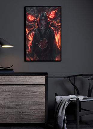 Itachi Wall Art | Naruto Fan Art | Snapping Turtle Gallery [variant_option1] Print, Premium Wall Art by Snapping Turtle Gallery