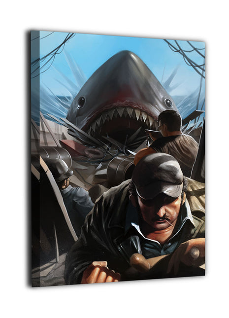 Shark Hunter's Reckoning Wall Art