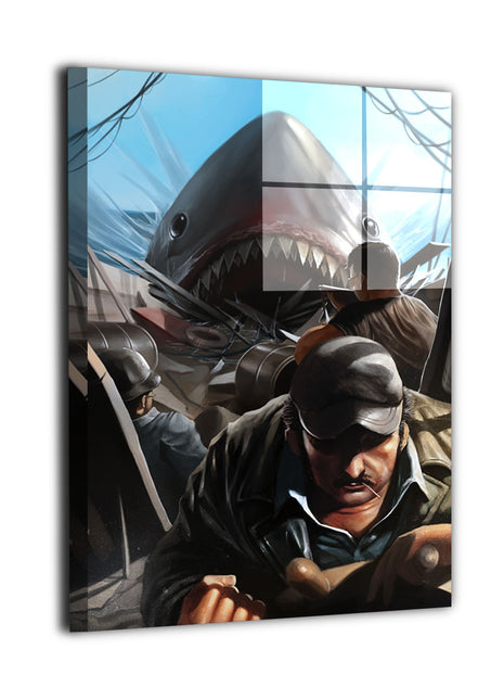 Shark Hunter's Reckoning Wall Art