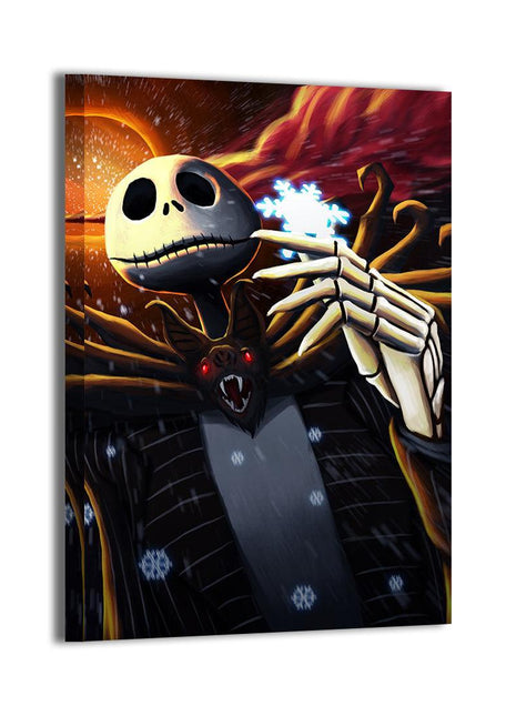 Jack Wall Art | Nightmare Before Christmas Acrylic, Metal & Canvas - Snapping Turtle Gallery