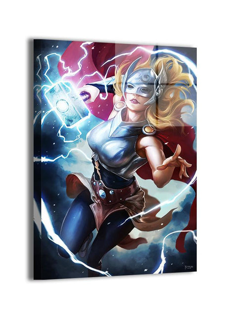 Jane Foster Wall Art | Thor Fan Art | Snapping Turtle Gallery [variant_option1] Print, Premium Wall Art by Snapping Turtle Gallery