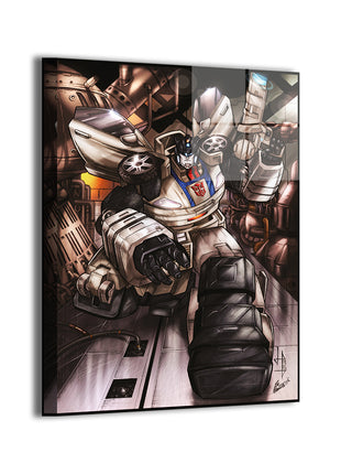 Jazz Transformers Art | Acrylic, Metal & Canvas [variant_option1] Print, Premium Wall Art by Snapping Turtle Gallery