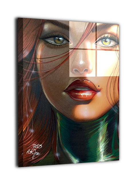 Jean Grey Wall Art | X-Men Fan Art | Snapping Turtle Gallery [variant_option1] Print, Premium Wall Art by Snapping Turtle Gallery