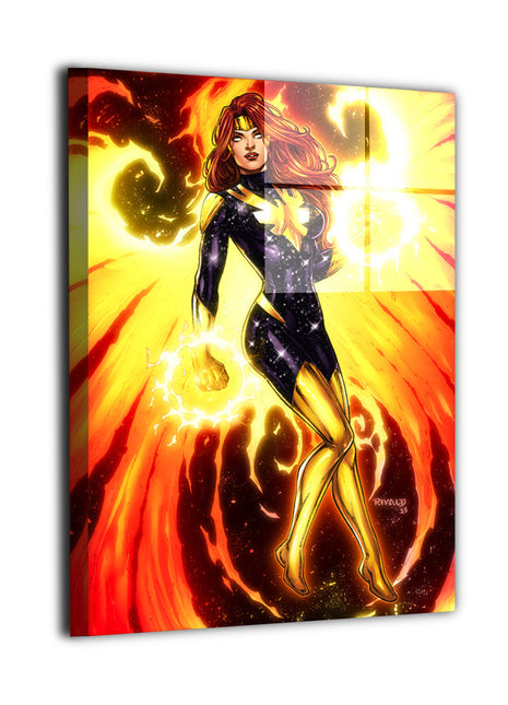 Jean Grey Phoenix Wall Art | Marvel HD Acrylic, Metal & Canvas Print - Snapping Turtle Gallery