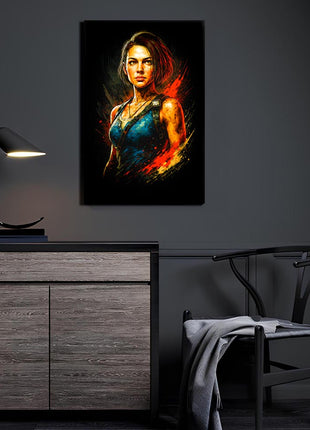 Raccoon City Last Stand Wall Art
