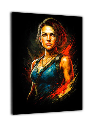 Raccoon City Last Stand Wall Art