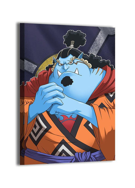 Jinbei Wall Art | One Piece Acrylic, Metal & Canvas - Snapping Turtle Gallery
