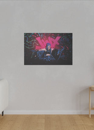 Jinx Arcane Art | Acrylic, Metal & Canvas - Snapping Turtle Gallery