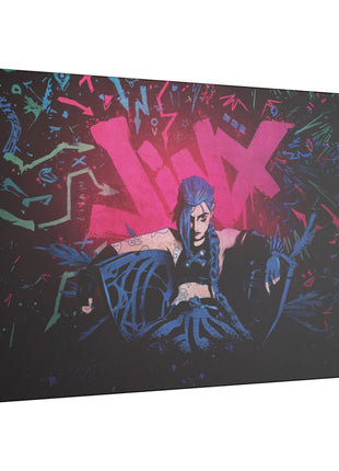 Jinx Arcane Art | Acrylic, Metal & Canvas - Snapping Turtle Gallery