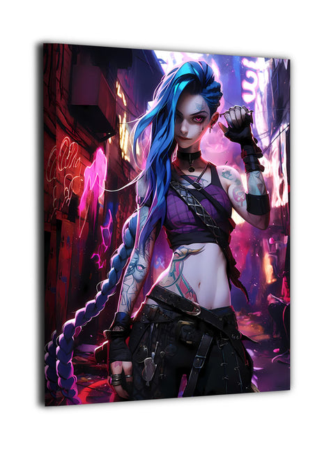 Chaos Has a New Glow Wall Art
