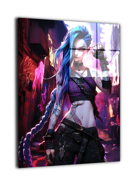 Chaos Has a New Glow Wall Art