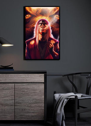 Jiraiya Naruto Anime Art | Acrylic, Metal & Canvas - Snapping Turtle Gallery