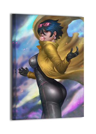 Jubilee Wall Art | X-Men Marvel Acrylic, Metal & Canvas Print - Snapping Turtle Gallery