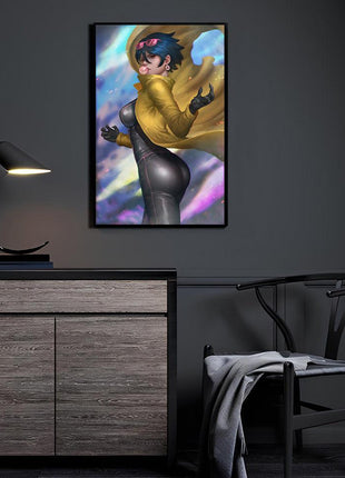 Jubilee Wall Art | X-Men Marvel Acrylic, Metal & Canvas Print - Snapping Turtle Gallery