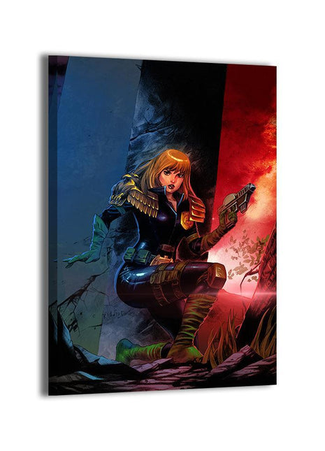 Judge Anderson Wall Art | Judge Dredd Fan Art | Snapping Turtle Gallery - Snapping Turtle Gallery