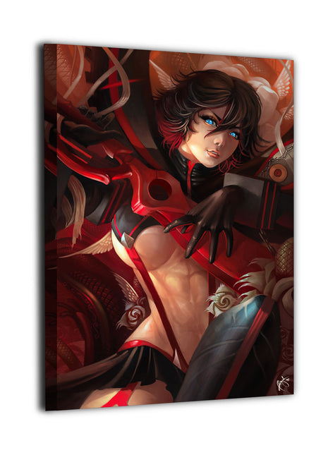 Ryuko Matoi Wall Art | Kill la Kill HD Acrylic, Metal & Canvas Print - Snapping Turtle Gallery