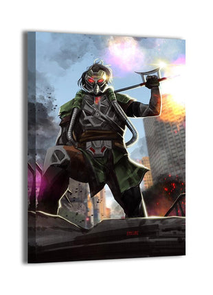 Kabal Wall Art | Mortal Kombat Fan Art | Snapping Turtle Gallery - Snapping Turtle Gallery