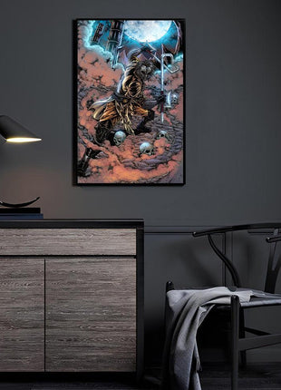 Kabal Wall Art | Mortal Kombat Fan Art | Snapping Turtle Gallery - Snapping Turtle Gallery