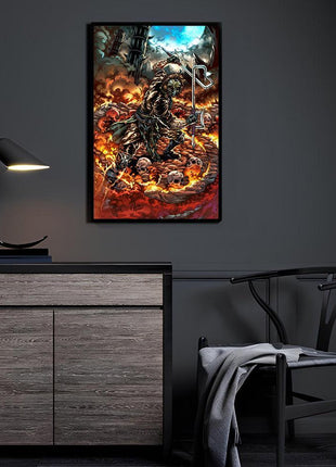 Kabal Wall Art | Mortal Kombat Fan Art | Snapping Turtle Gallery - Snapping Turtle Gallery